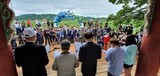 朝鮮戦争７０周年…最大激戦地の白馬高地で「終戦祈願文」響く