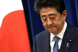 安倍首相辞任会見１時間……韓日関係には言及も質問もなかった