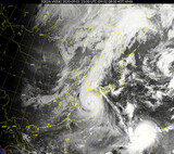 ３日に台風９号直撃が予想される釜山、来週明けに台風１０号来襲の予想