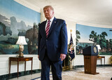 トランプ米大統領、新型コロナの脅威を知りながら欺いてきた