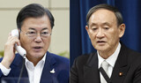 韓日首脳電話会談「両国の対立を解くために対話を進めよう」