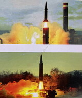 韓国国防部「北朝鮮のミサイル、極超音速ではない」