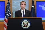 ブリンケン米国務長官「対話待っていたが…北のミサイル発射は関心引くためのもの」