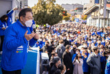 全羅道を訪れた与党イ候補「金大中大統領が夢見た世を完成させる」
