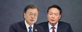 就任目前の尹次期大統領と退任控えた文大統領の支持率が同水準…なぜ？
