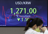 韓国、外貨準備高 世界８位…４月末は４４９３億ドルで８５億ドル減