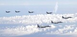 北朝鮮がミサイル撃った日…米日戦闘機８機が東海で共同訓練