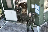 台湾兵の驚く表情が鮮明に…中国ドローン、５キロ離れた台湾軍施設を撮影