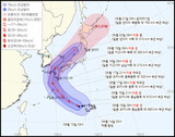 台風１４号「ナンマドル」、韓国への再接近は１９日…日本に向かうが慶尚沿岸は大雨