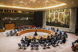 北朝鮮ミサイルめぐる国連安保理緊急会合、追加制裁への中ロの「冷淡さ」確認しただけ