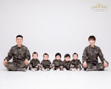 韓国で３４年ぶりに生まれた軍人夫婦の五つ子、「１歳の誕生日をお祝いしました」