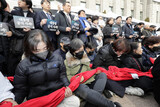 梨泰院惨事遺族「地下４階の焼香所など絶対に行けない」ソウル市の方針を糾弾