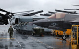 「小さな空母」米軍のマキン・アイランド、釜山に入港…Ｆ３５Ｂなど搭載