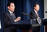 岸田首相、見かけだけの「呼応」…強制動員ははっきり示さず「心が痛む」