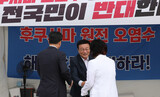 韓国の野党議員、汚染水放出反対訴えハンストに突入