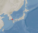 対馬の近くでＭ３.９の地震…韓国慶尚道で振動感知
