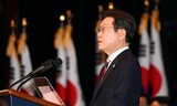 李大統領、金正恩委員長の「敵対的二国」論に、南北を「統一を目指す特殊関係」と規定