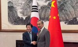 中国特使団、王毅外相に李大統領の親書伝達…「国交正常化の突破口になってほしい」