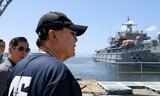 「尹前大統領、休暇中の酒席に済州島の刺身を空輸」…海軍の艦艇を私的利用か